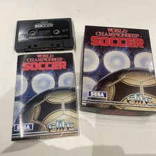 Spectrum 128/+2/+2a Cassetta Tape Sega World Championship Soccer