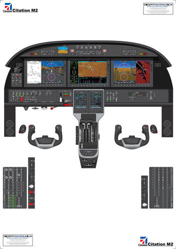 Cessna citation cockpit - citation,