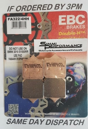 Ebc front brake pads ktm - ebc,