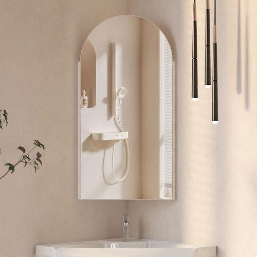 Corner medicine cabinet - corner,
