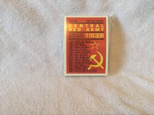 1991 pee chee central red - 1991-92,