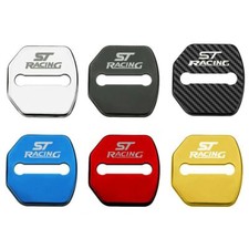 Metallic ST Door Lock Cover Set. ST Fiesta Focus Mondeo Kuga Puma Ecosport S-MAX