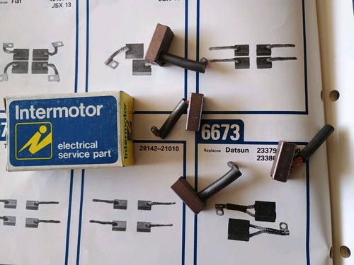 Starter motor brushes fits - brushes,