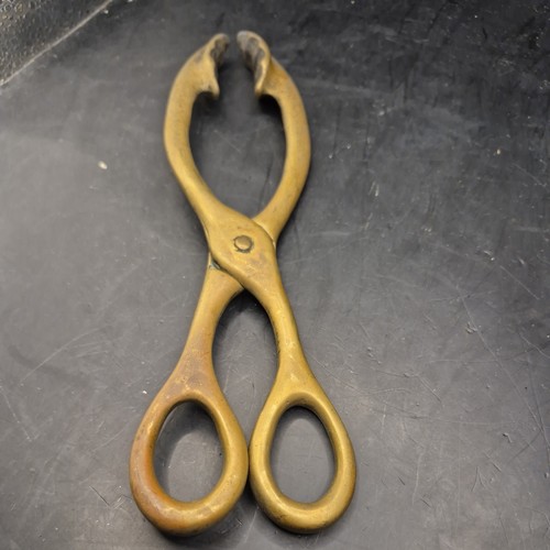 Vintage solid brass coal - vintage,