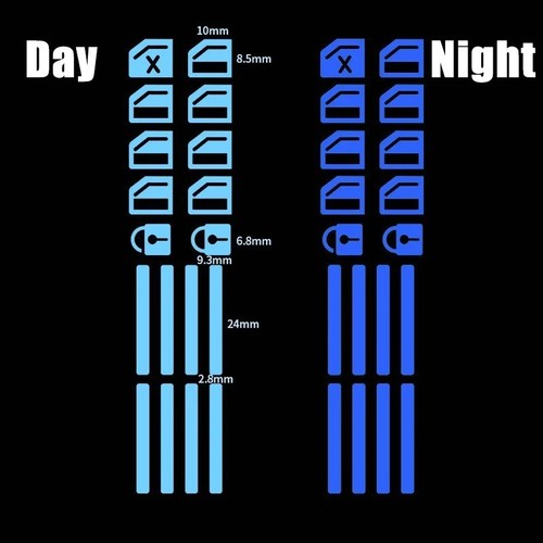 18pcs car luminous window - 18pcs,