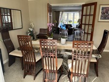 Marble Dining Table With 8 Chairs 