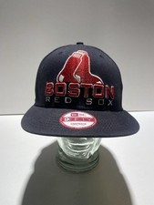 Boston Red Sox Baseball Cap Hat New Era 9Forty Navy SnapBack