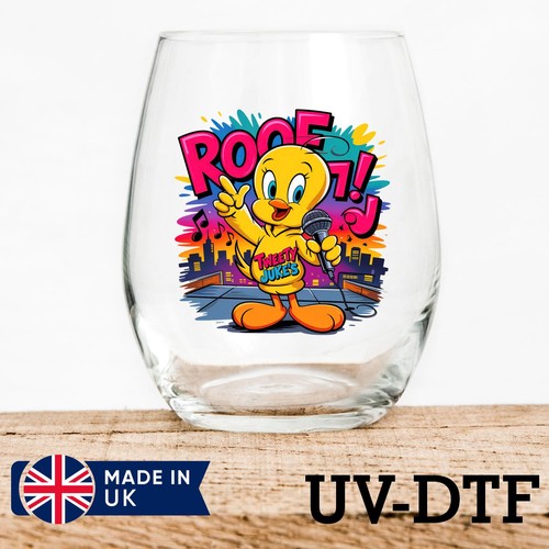 Tweety bird 8pcs dtf - bird, uv