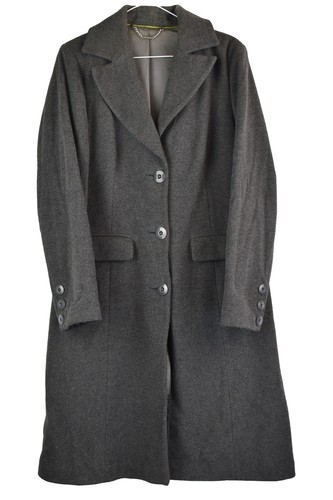 Laura ashley grey overcoat - laura,