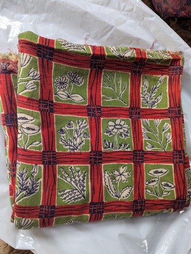 Vintage textile linen 170cmx - vintage,