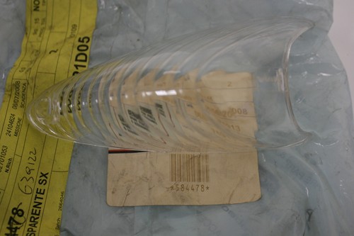 Left front blinker lens - front, gemma