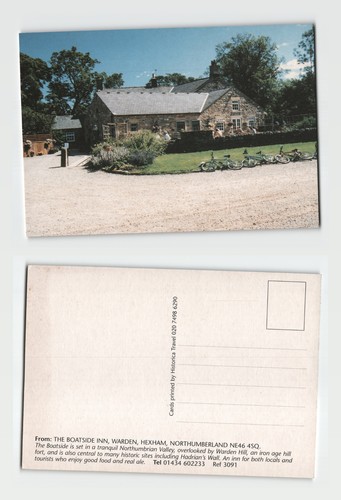 Postcard the boatside inn - postcard,