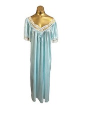 Vintage GoSoftly Satin & Lace Nightgown- S/M - Cottagecore Romantic