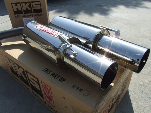 Hks power dual exhausts for - hi-power,
