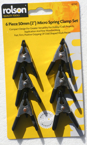 Rolson mini spring clamp - rolson,