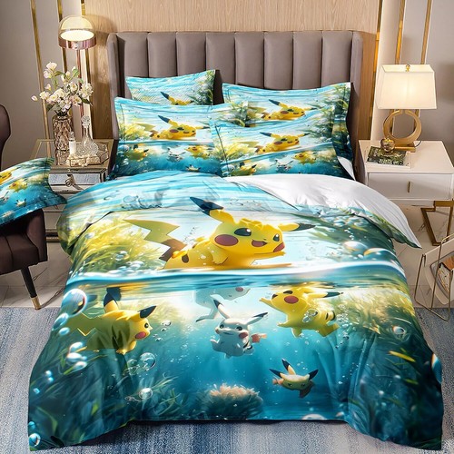 Pokemon pikachu quilt duvet - pokemon,