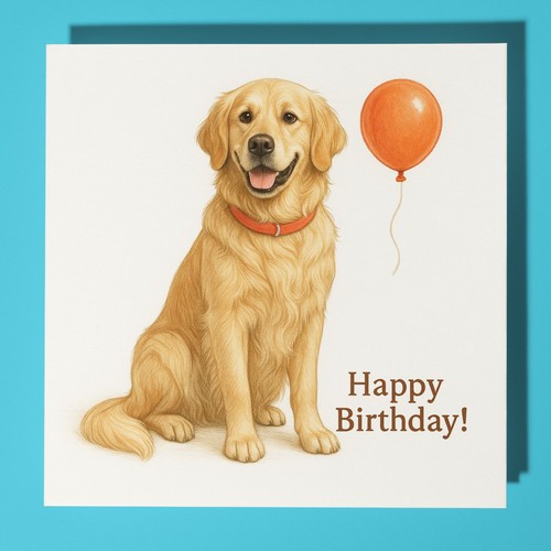 Golden retriever happy - golden,