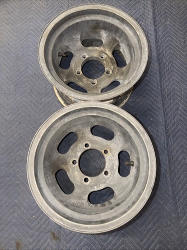 Pair aluminum slot wheel - pair,