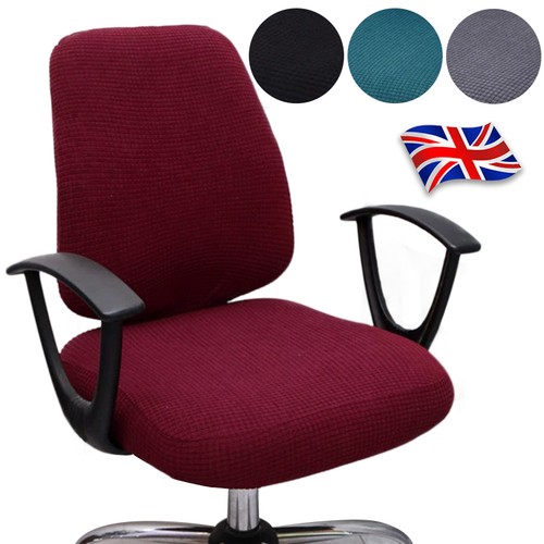 Office split chair cover - office,
