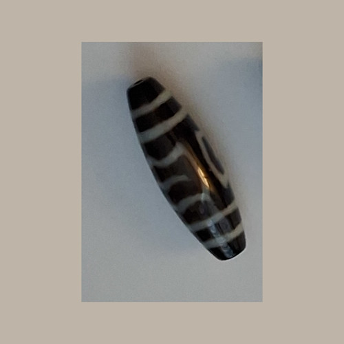 Dzi bead garuda motif - bead,