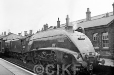 Railway   B/W  Negative      6x4 cm   LNER  60025  Grantham  c1960's.
