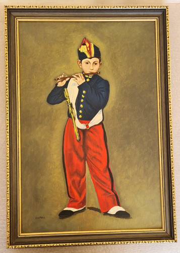 Vintage oil painting the - vintage,