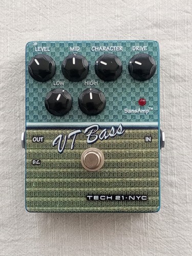Tech21 sansamp bass amp - sansamp,