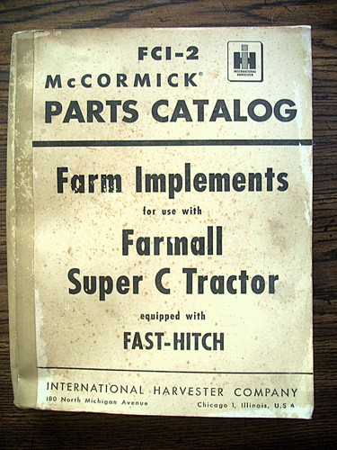 Farmall mccormick super c - mccormick,