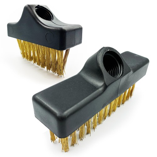 Weed angled paving brush - weed, head