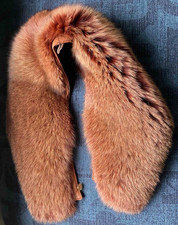 VINTAGE Auburn Arctic Fox Fur