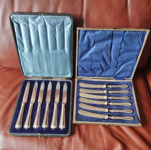 Two sets antique - of,