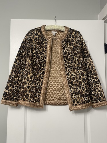 Chico quilted leopard - leopard, jacket