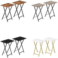 HOOBRO Side Table TV Tray