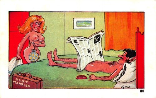 Sapphire comic postcard 80 - comic,