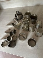 Vintage Pastry Cutters Moulds