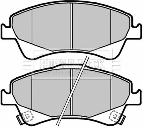Brake pads front - pads, toyota