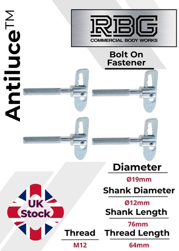 Antiluce fastener m12 x - 4x,