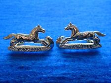 PAIR YORKSHIRE REGIMENT