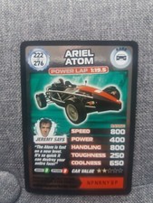 Top Gear Turbo Challenge Shiny Card - 222 Ariel Atom