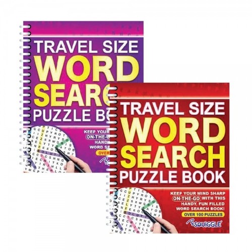 Spiral bound wordsearch - bound,