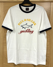 PAUL & SHARK YACHTING - LARGE LOGO T-SHIRT - L - rrp £125