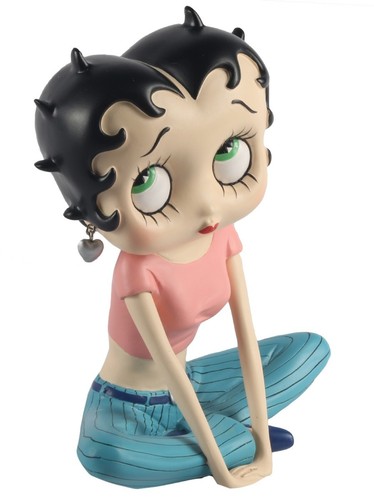 Betty boop sitting cross - betty,