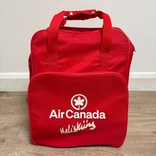 Air Canada vintage heli-skiiing bag