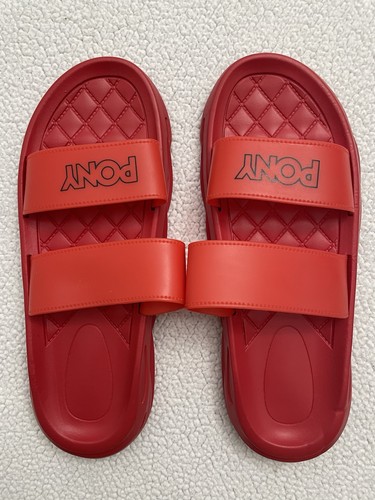 Pony red pool slides - pony,