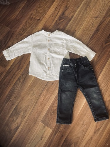 Excellent zara white grandad - zara,