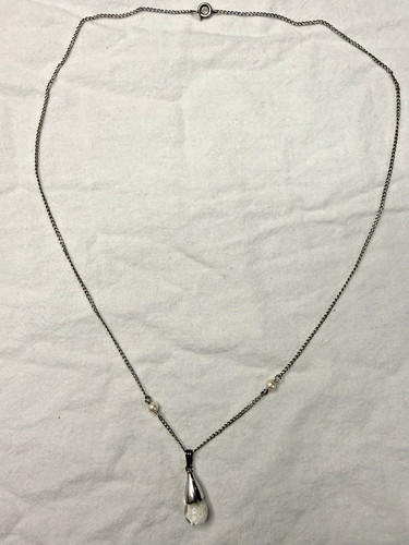 Vintage floating opal pendant - vintage,