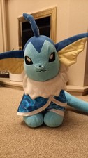 Pokemon Vaporeon Build a Bear with Sleeper, Cape and Removed Voice Box