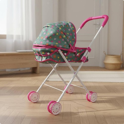 Foldable doll pram steel frame - foldable,