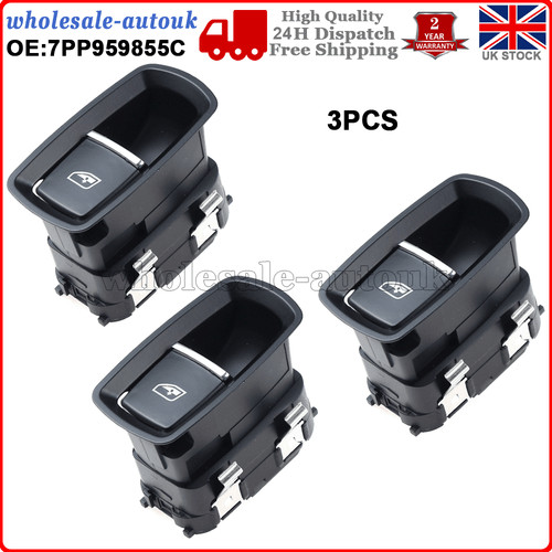 3pcs front window switch - window,