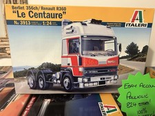 ITALERI 1:24 Scale BERLIET 356CH/RENAULT R360 "Le Centaure" Model Truck No 3913